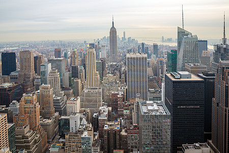 纽约市天际城市金融摩天大楼球衣景观都市商业刮刀帝国建筑学图片
