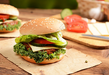 汉堡人午餐盘子洋葱垃圾烹饪美食烧烤面包包子产品图片