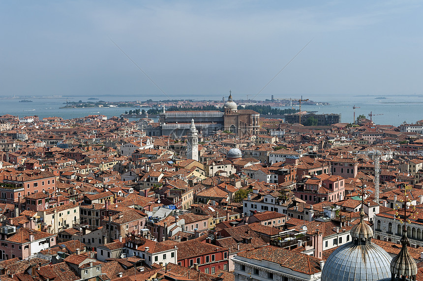 意大利威尼斯房子旅游城市天线建筑吸引力教会景观尖塔圆顶图片