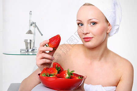 草莓营养早餐卫生口味成人客厅香味女士身体减肥图片