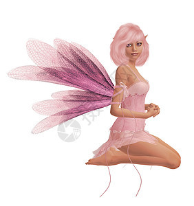 粉红仙子若虫矮人美人鱼小鬼地精转向架魔法师警笛仙女们小精灵图片