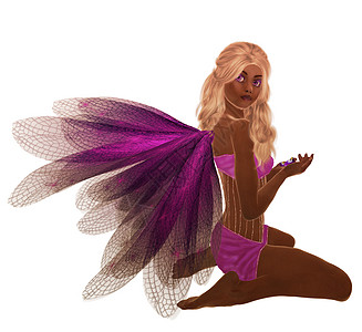紫仙子警笛精灵矮人冰球仙女们小鬼转向架滚刀魔法师精神图片