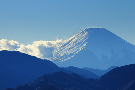 藤藤山火山公吨公园风景顶峰旅行反射天空图片