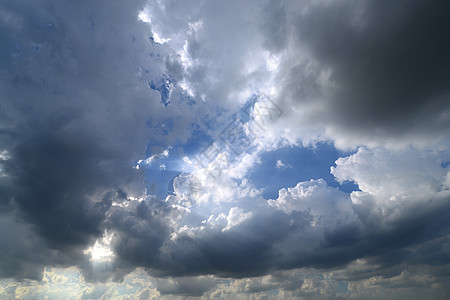 多云气候场景飞行风景蓝色阳光白色自由气象美丽图片