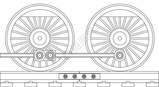 蒸气列车轮插图运动货运车轮轮子旅行力量运输铁路乘客图片