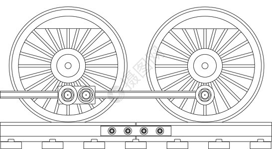 蒸气列车轮插图运动货运车轮轮子旅行力量运输铁路乘客图片