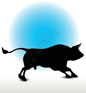 公牛休月卡通片奶牛艺术白色草图动物黑色绘画插图点燃背景图片