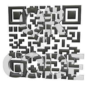 QR 代码概念标签全球邀请函技术正方形身份二维码数据条码电子商务图片