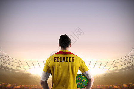 厄瓜多尔足球运动员的球手队图片