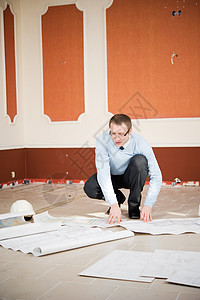 有计划的工程师建造地面工程商业白色组织维修草图乐器设计师背景图片