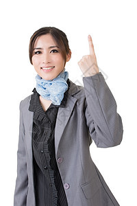 微笑商业妇女说明职业手势姿势经理人士生意人女士操作展示图片