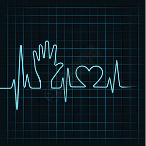 心跳让帮助手和心积水矢量帮助移植白色手臂药品生活心电图插图成人保健图片