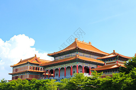 诺萨布冷新宜的中华传统风格寺庙历史建筑游客宗教旅行地标佛教徒城市天空建筑学图片