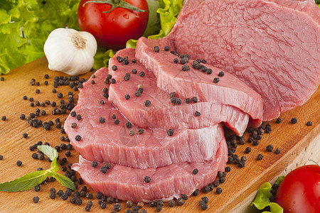 肉红色香肠饮食牛肉猪排羊排炖肉羊腿肉块白色图片