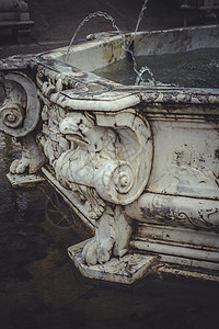 西班牙马德里阿兰朱兹宫神泉喷泉 西班牙马德里公园水池花园场景宏观城市飞溅装饰液体小路图片