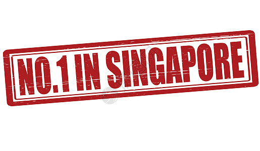 新加坡没有人在新加坡红色橡皮白色墨水矩形数字图片