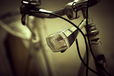 Retro骑自行车 艺术感应器图片