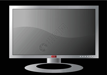 液晶显示剧院蓝色办公室商业金属监视器技术屏幕硬件视频图片