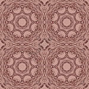 画布上的无缝图形图案数字粉色创造力红色圆圈艺术品玫瑰麻布织物写意图片