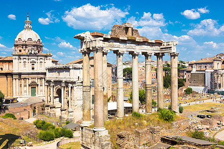 罗马论坛 意大利罗马罗马旅游观光建筑考古学雕塑废墟历史建筑学地标历史性图片