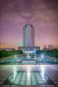 上海科技博物馆地标旅行博物馆街道摩天大楼建筑物夜景商业科学蓝色图片