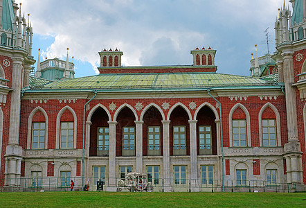 莫斯科俄罗斯皇后凯瑟琳二世的宫殿风格城堡国家艺术财产遗产装饰品旅行博物馆旅游图片