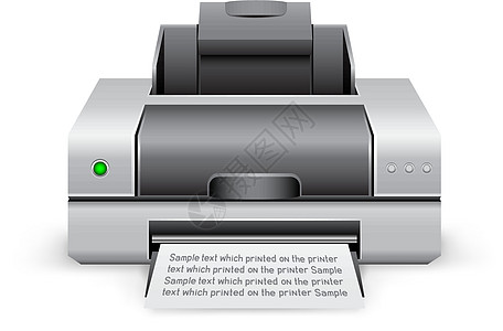 打印机图标电脑乐器激光机器器具插图控制板阴影工具托盘图片