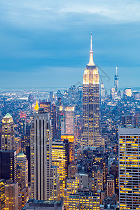纽约市天际城市金融办公室建筑学帝国商业景观正方形都市球衣图片