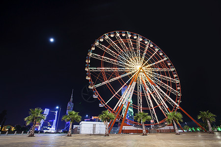 格鲁吉亚巴图米的Ferris 轮图片