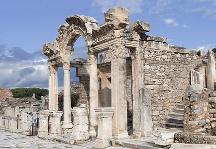 土耳其埃菲索斯哈德里安神庙图片