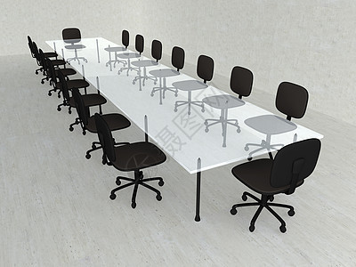 具体会议室职场建筑学讨论木板桌子家具导演同事讲话管理人员图片
