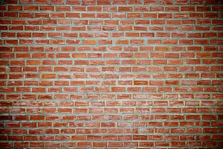 砖砖墙红色棕色纹理橙子砌体长方形石墙背景图片