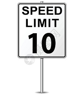 矢量速度限制符号运输白色小时警告黑色法律邮政数字驾驶街道图片
