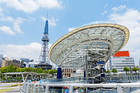 名古屋里程碑风景天线地区建筑物天际电视日落地标公园城市图片