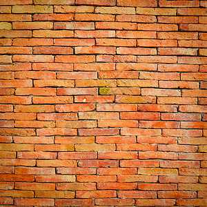 砖墙纹理的背景水平建筑砖块红色水泥棕色石墙建筑学材料正方形图片