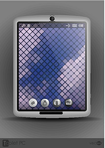 平板电脑 移动电话蓝色正方形展示药片网格艺术紫色线条电话触摸屏图片