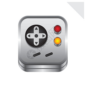 游戏控制台图标按钮主题安慰视频社区艺术俱乐部电缆控制器灰色控制塑料图片