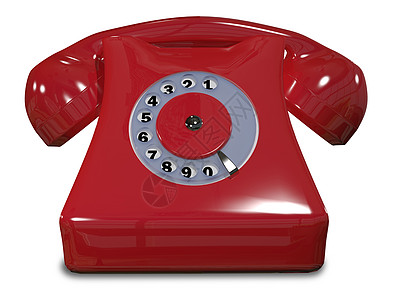 红色电话技术手势强光手机电讯插图交流网络背景图片