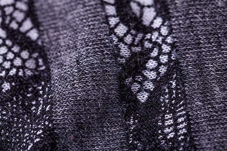特写灰色松银线条纹褶皱折叠服装衣服针线活风格网络缝纫奢华图片