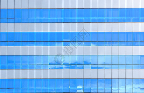 反射云天空多云市中心摩天大楼公司风暴建筑学镜子蓝色贸易图片