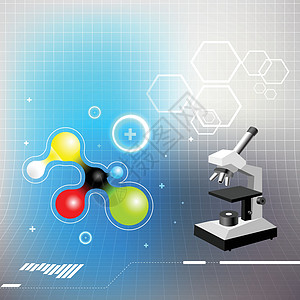 科学背景 显微镜图片