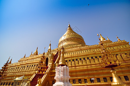 缅甸巴甘(Bagan)的塔达图片
