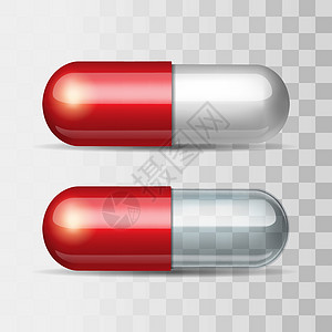 红药丸 白色和透明科学剂量制药药片止痛药健康治愈化学医院治疗图片