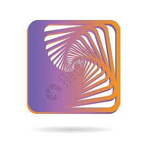 商务符号电脑公司漩涡卡片气泡信息身份运动三角形环形图片