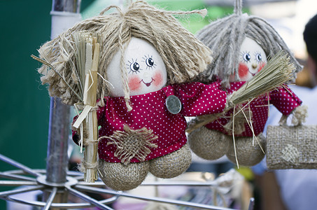 手工制造的纺织品玩具 - 布朗尼图片