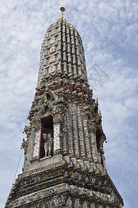 泰国曼谷Wat Arun宗教景观地标天际佛教徒吸引力城市旅行旅游建筑图片