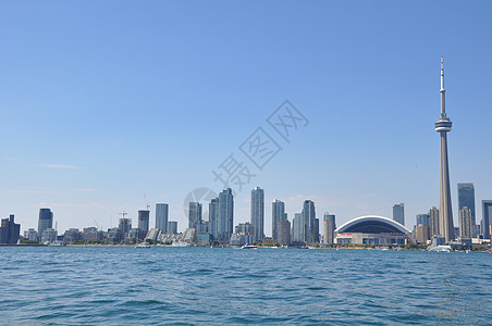 多伦多天线旅行帆船城市摩天大楼市中心假期地标游客纪念碑度假图片