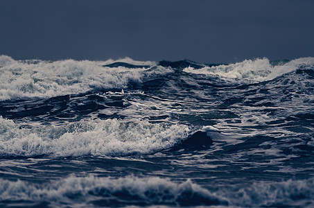 水浪潮海岸线海滩沿海热带海洋海浪假期海景波纹蓝色图片