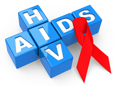 HIV爱滋病性教育预防性别避孕丝带避孕套疾病机构红带图片