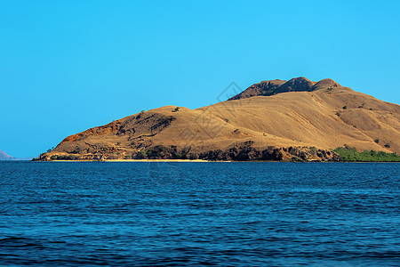 科莫多岛旅游海洋天堂公园支撑海景假期太阳风景天空图片